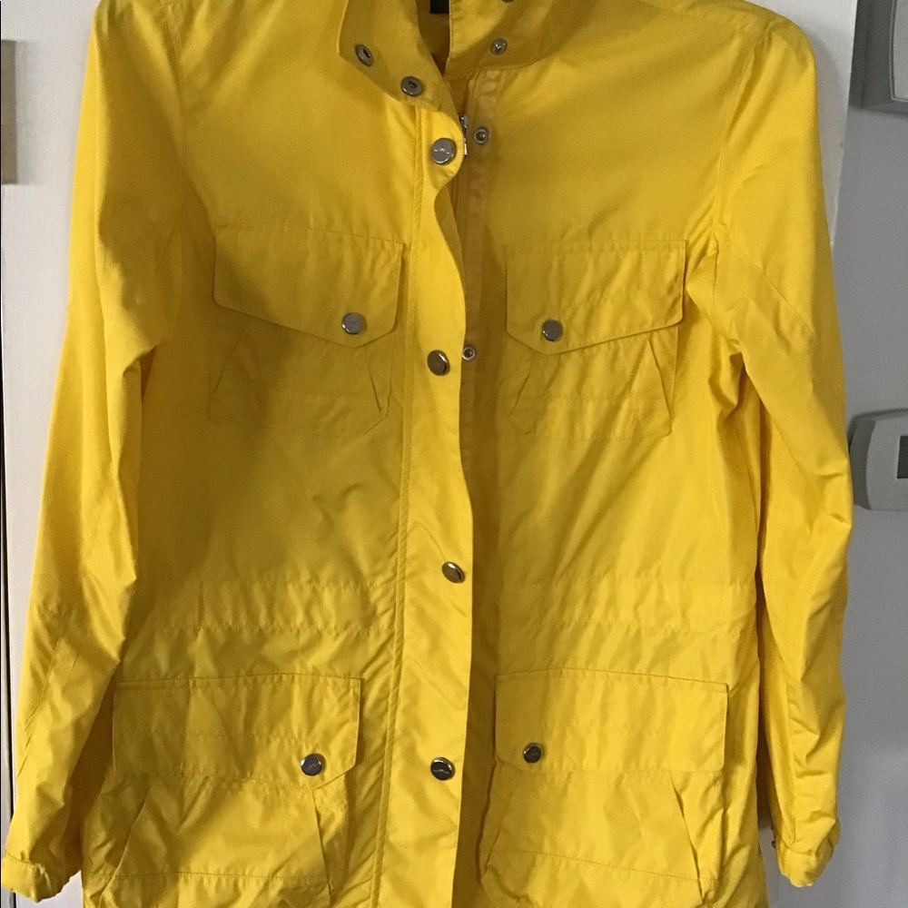 Women’s Ralph Lauren Bright Yellow Rain Jacket
